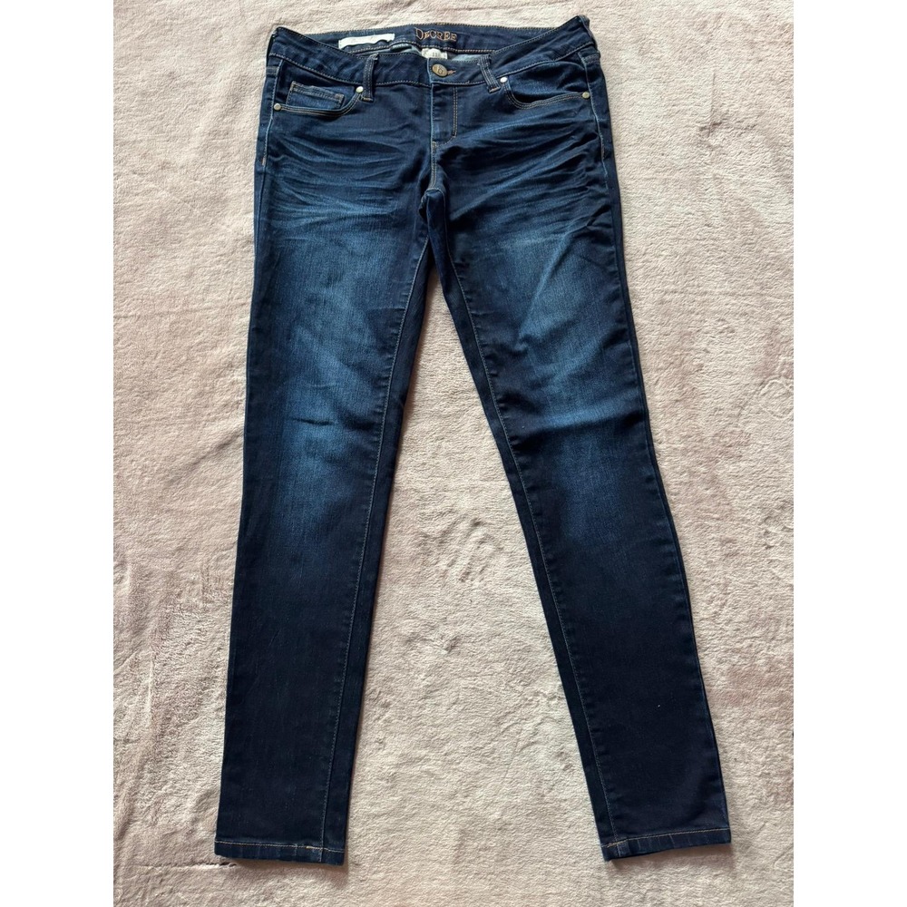 Decree Denim Leggings‎ Dark Wash Stretch Jeans Womens Size 11